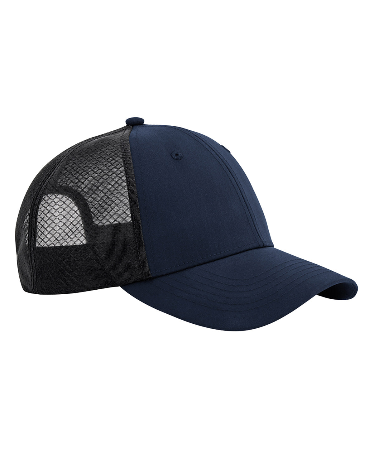 Caps - Teknisk Mesh Truckerkeps Navy Black One size