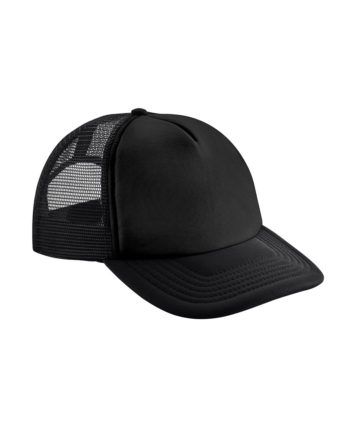 Caps - Ekologisk 6-panel keps i retrostil Black Black One Size