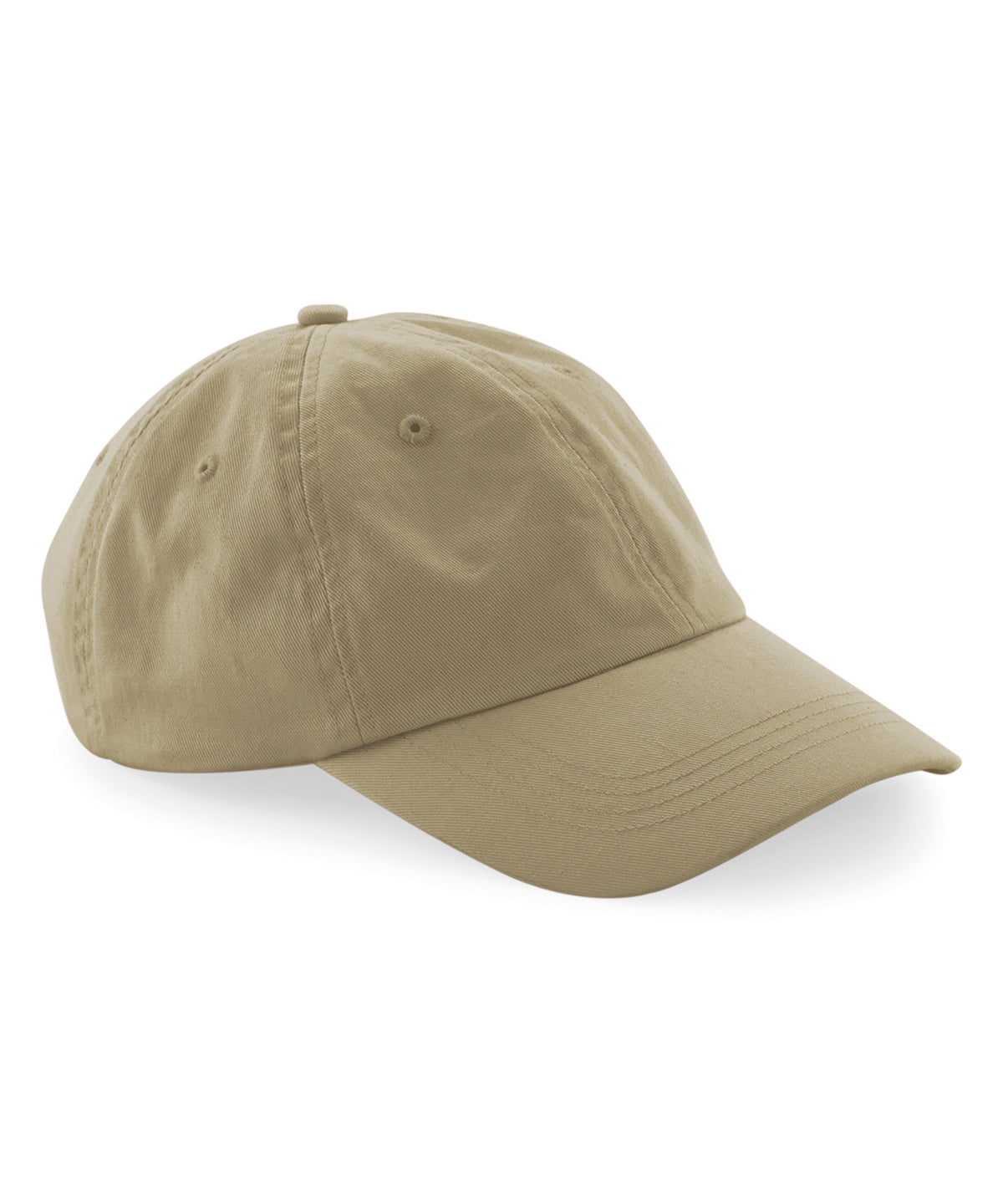 Caps - Organisk Bomull 6-Panel Keps Desert Sand One size