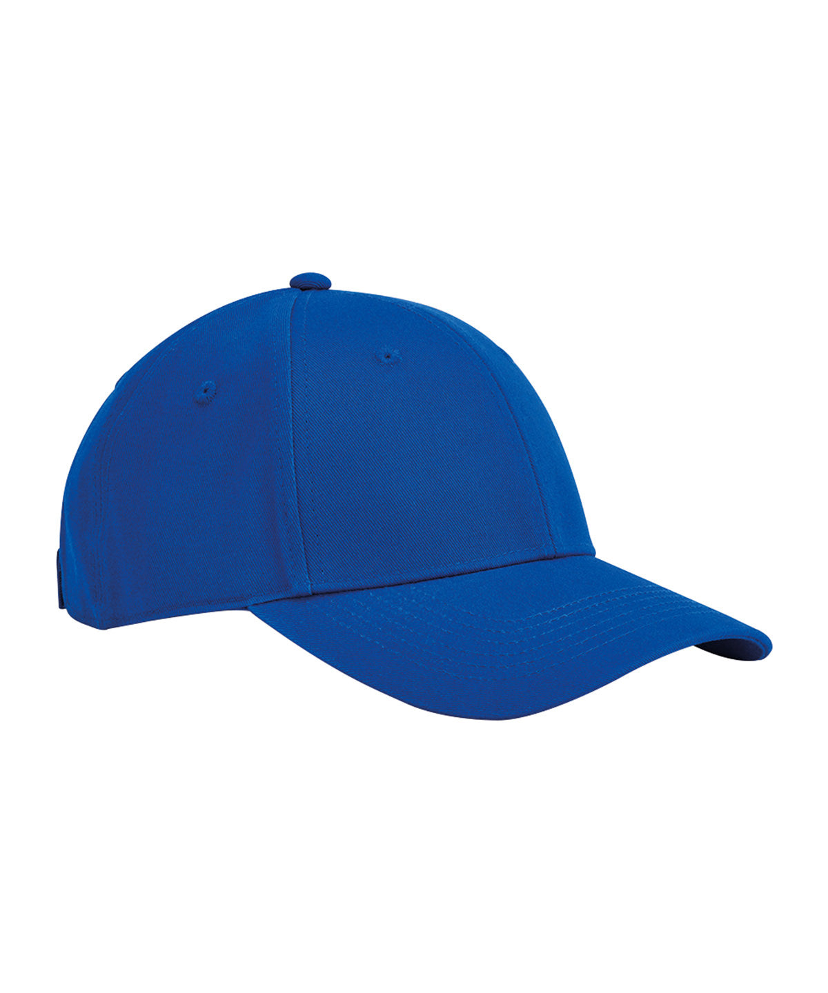 Caps - Juniorklassisk Ekologisk Bomull 6-Panel Keps Bright Royal One size