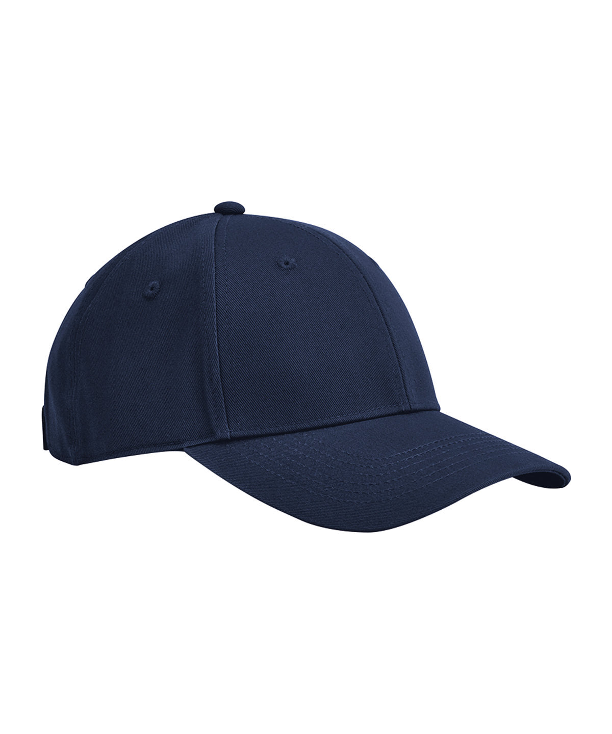 Caps - Juniorklassisk Ekologisk Bomull 6-Panel Keps French Navy One size