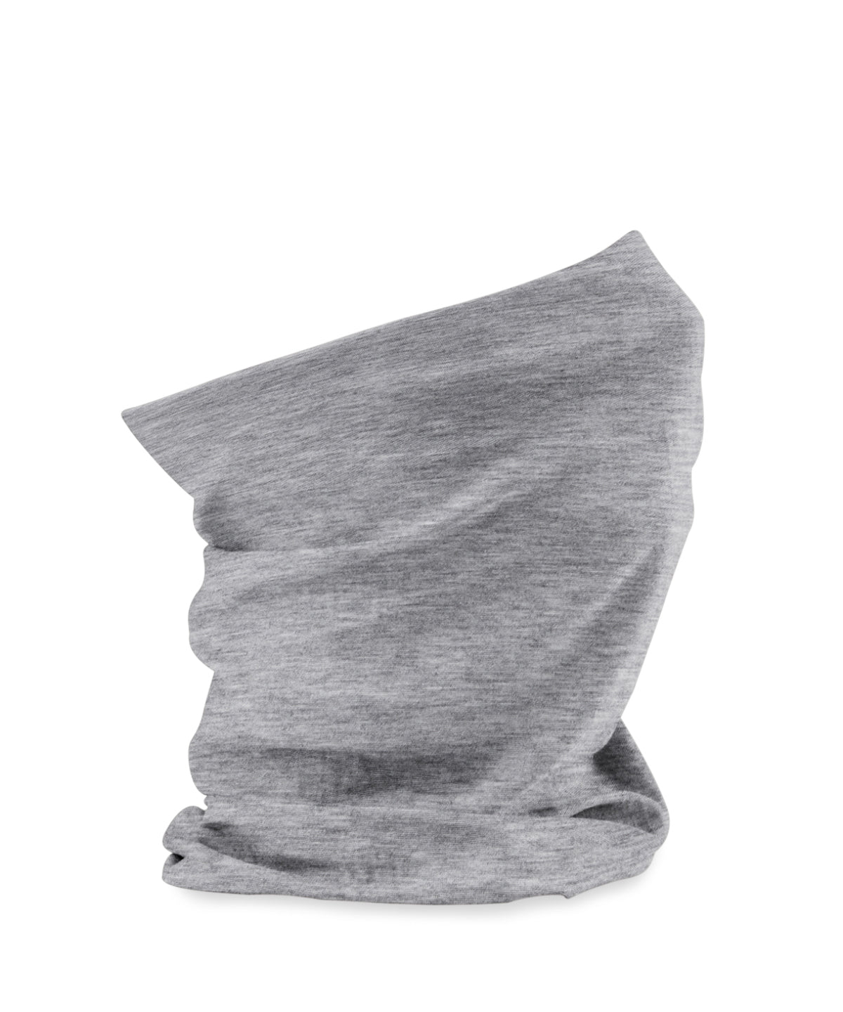 Snoods - B&C inspire hoodie med dragkedja Heather Grey One size