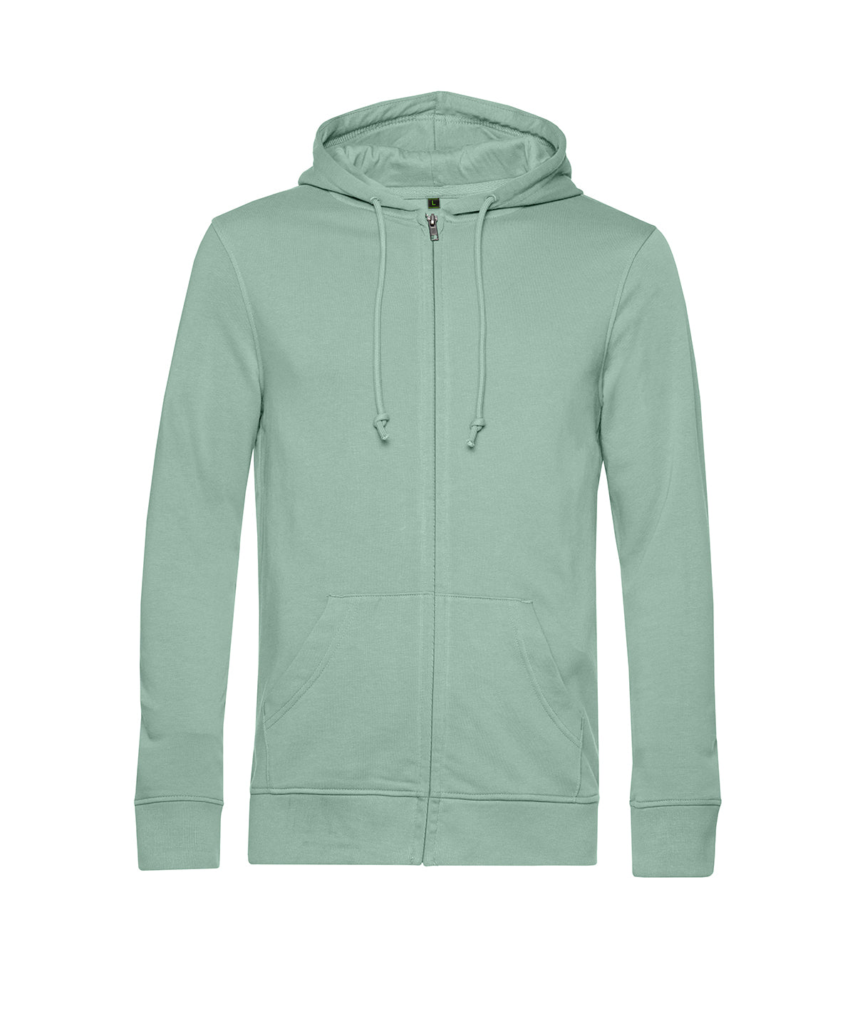 Hoodies - B&C Inspire Zipped Hoodie Sage