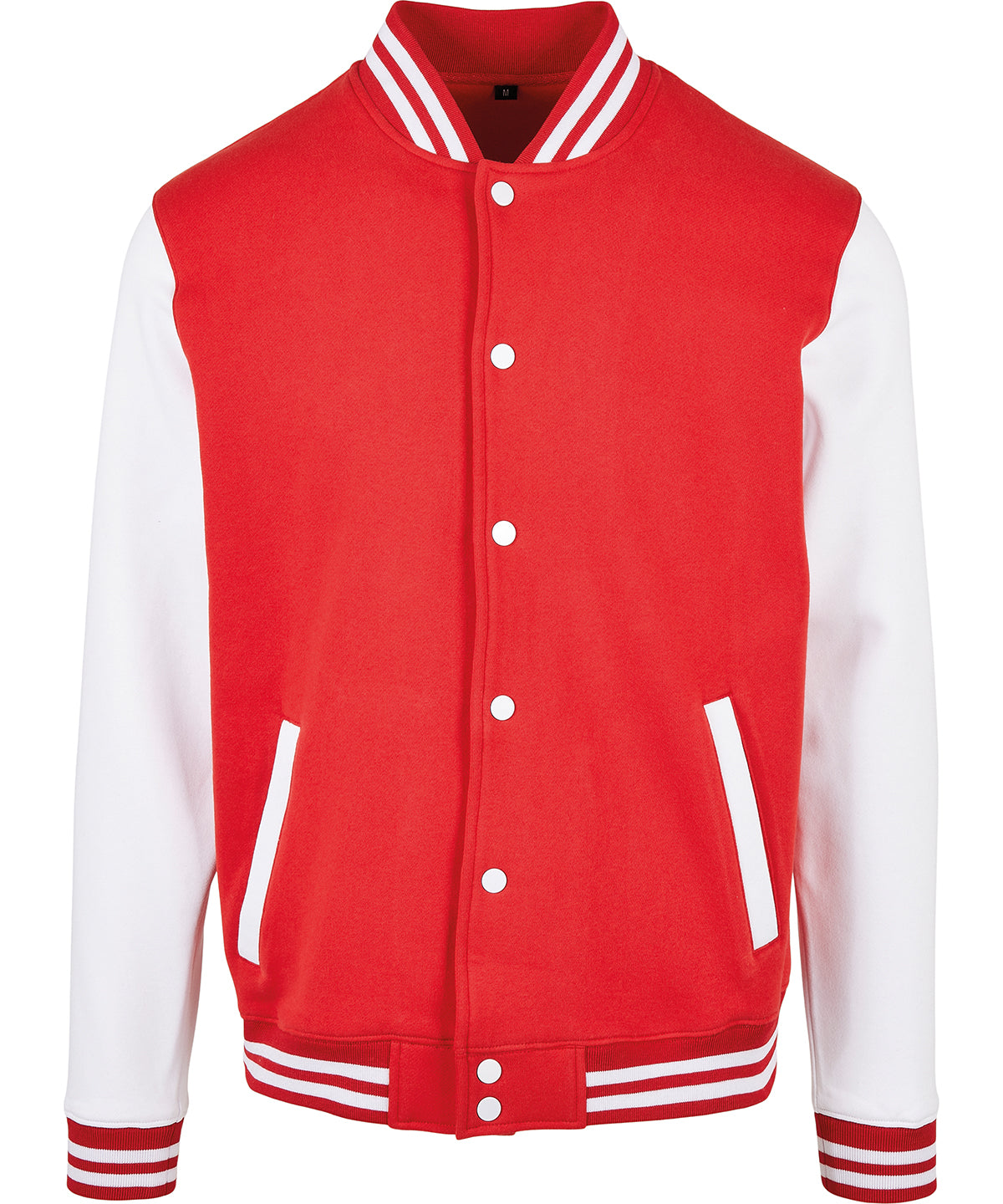 Jackets - Basic collegejacka Red White XS