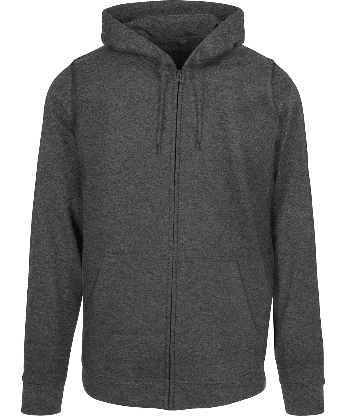 Hoodies - Basic zip hoodie Charcoal XS