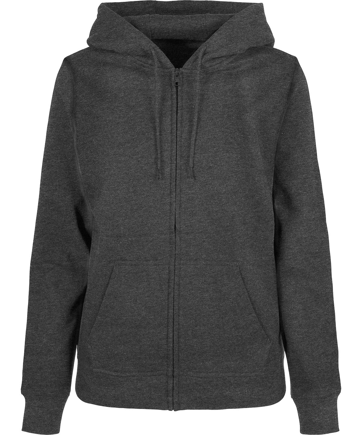 Hoodies - Zip hoodie – basmodell Charcoal XS