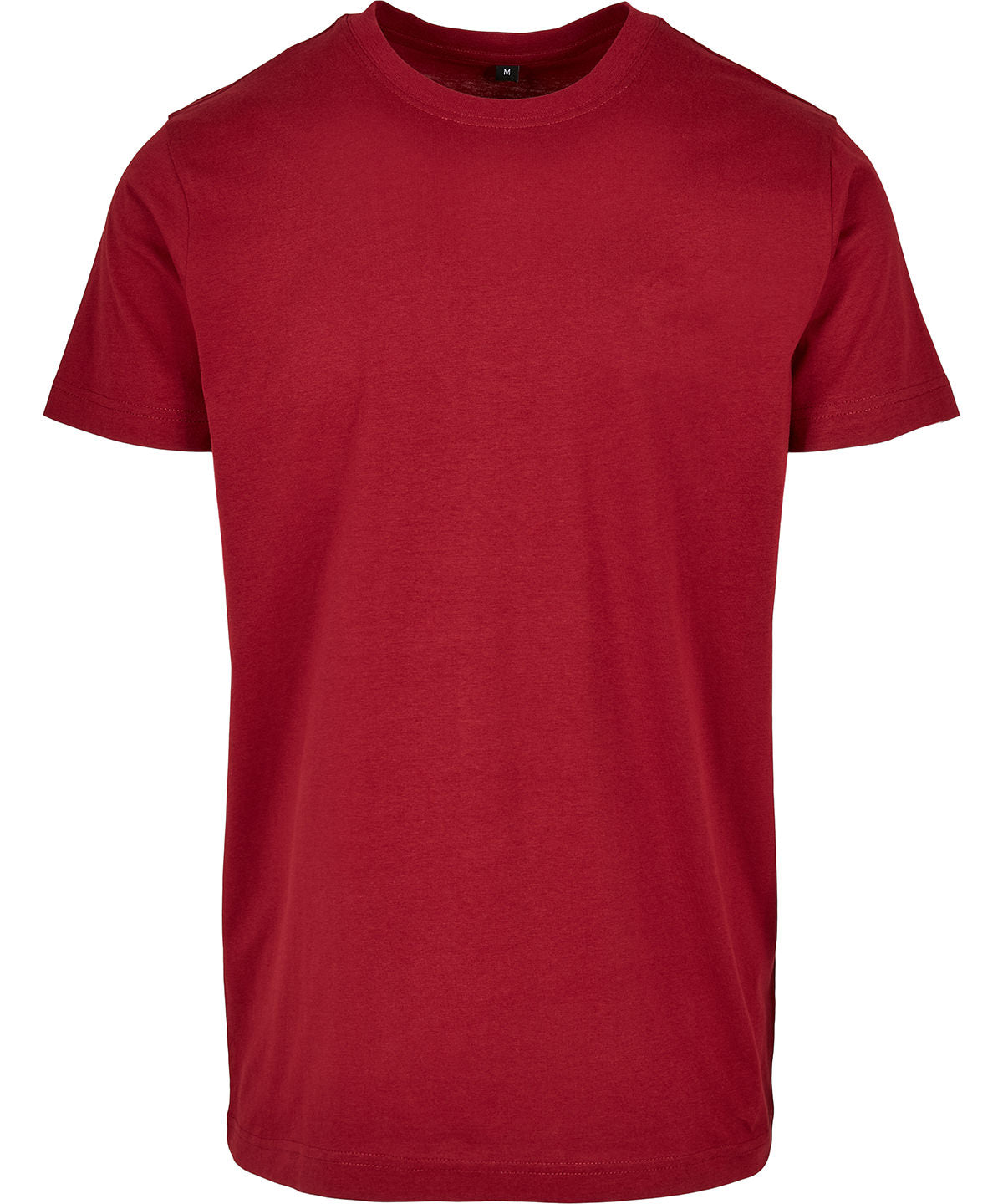 T-Shirts - Basic rundhalsad t-shirt för dam Burgundy XS