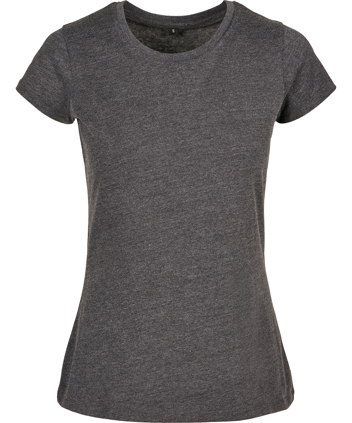 T-Shirts - Basictopp för dam med perfekt passform Charcoal XS