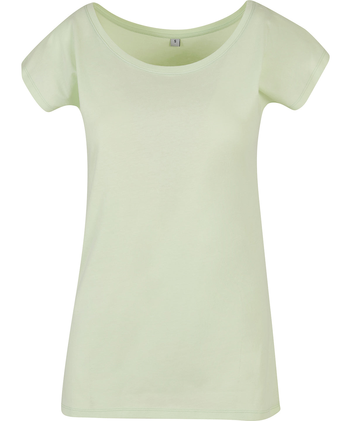 T-Shirts - Basictopp för dam med perfekt passform Light Mint XS