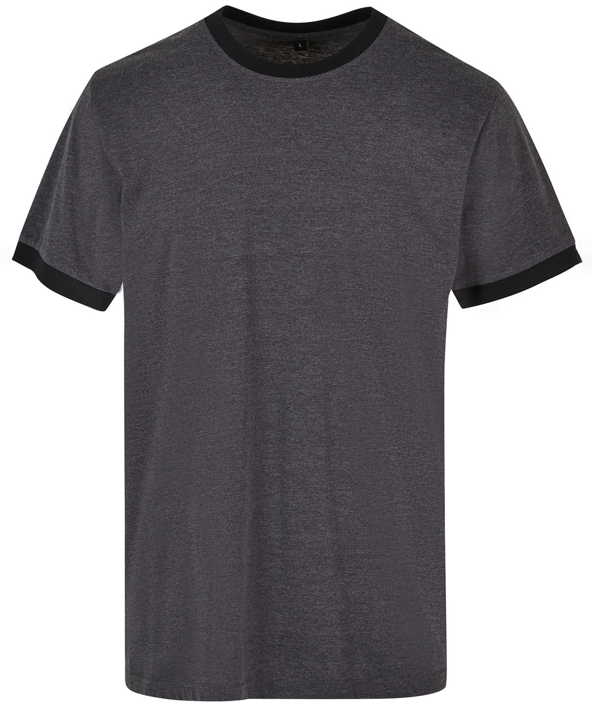 T-Shirts - Sportig ringer t-shirt för dam Charcoal Black XS