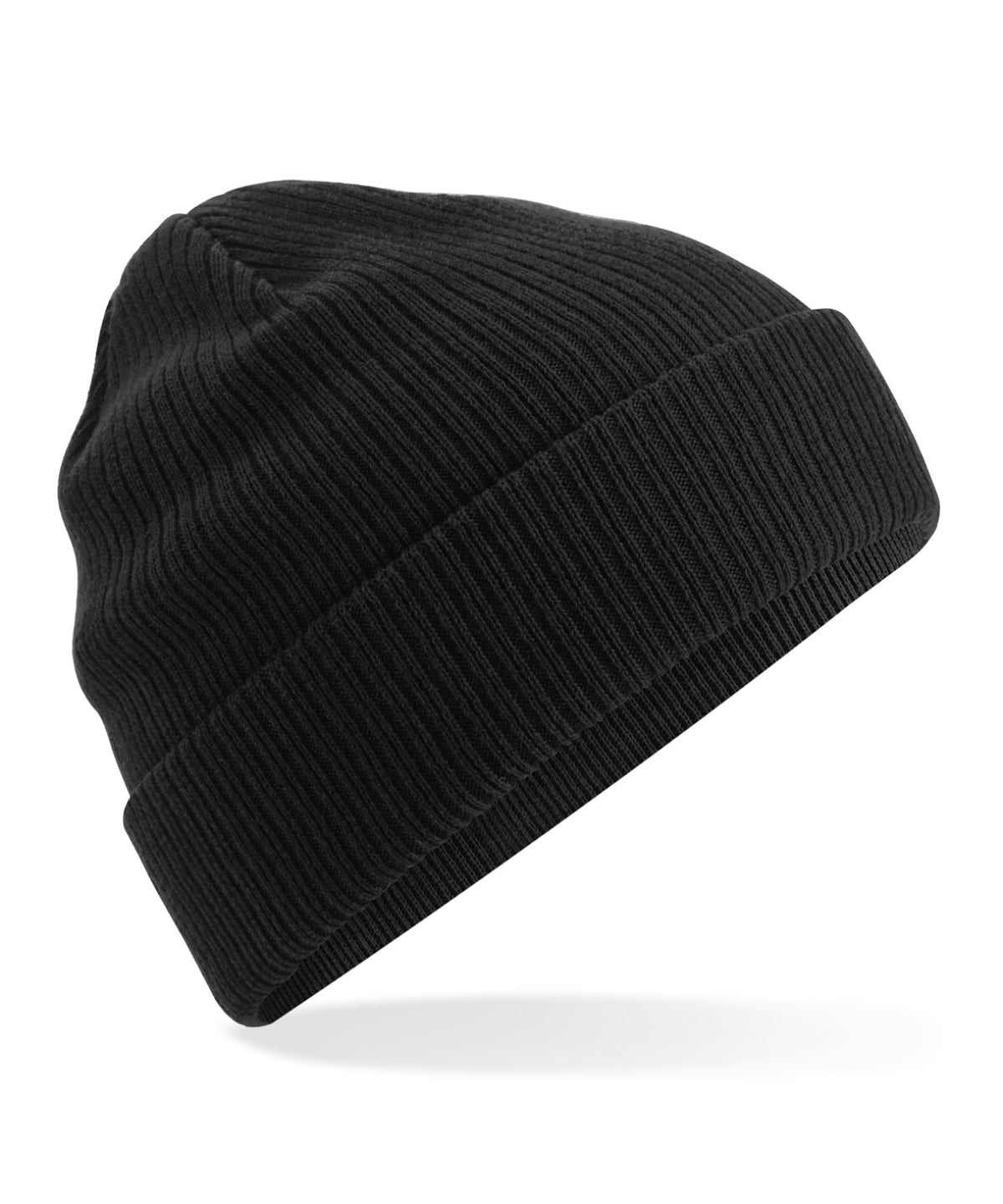 Beanies - Ekologisk Bomullsbeanie Black One size