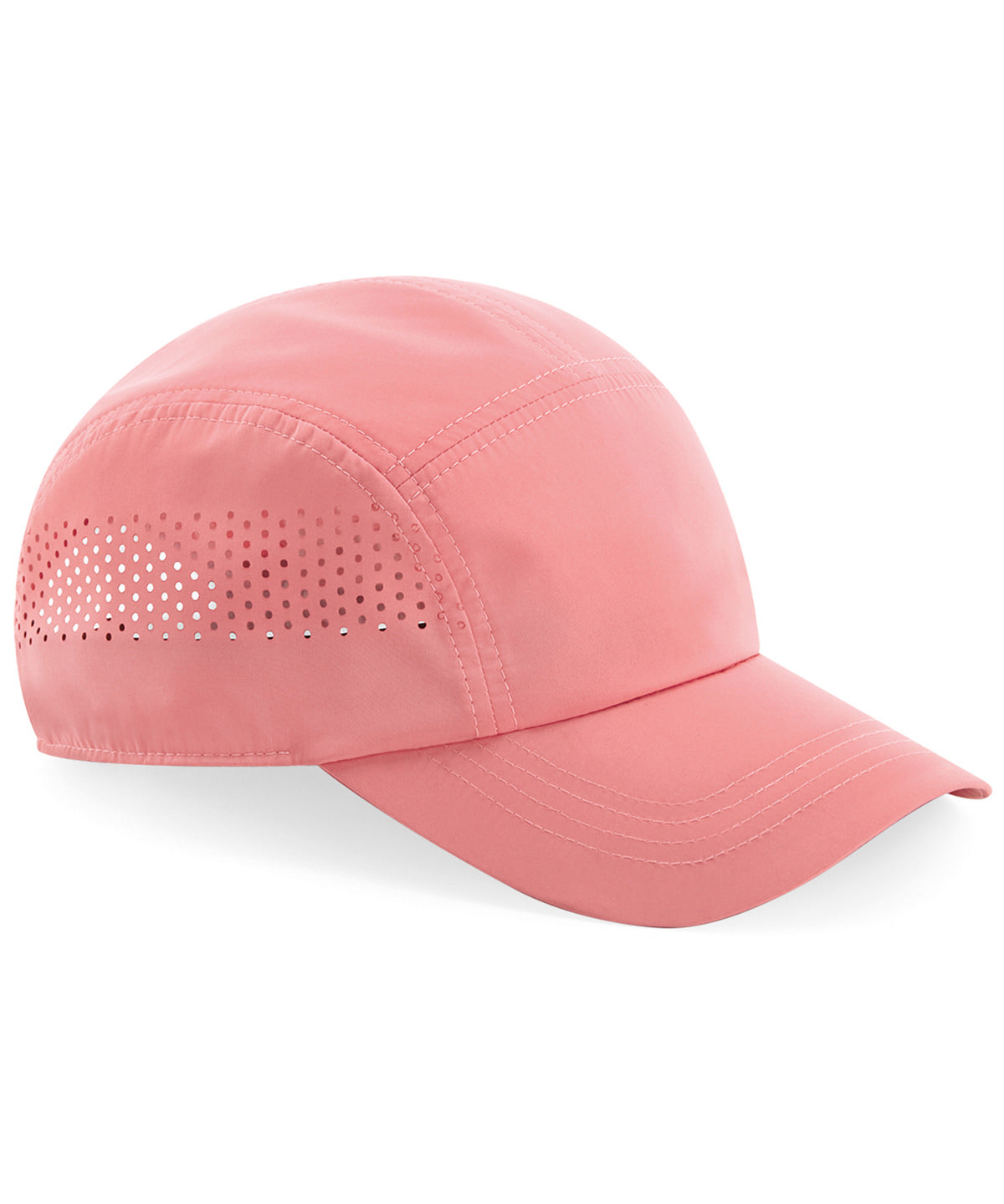 Caps - Luftig mesh 6-panel keps – lätt och stilren Salmon Pink One size