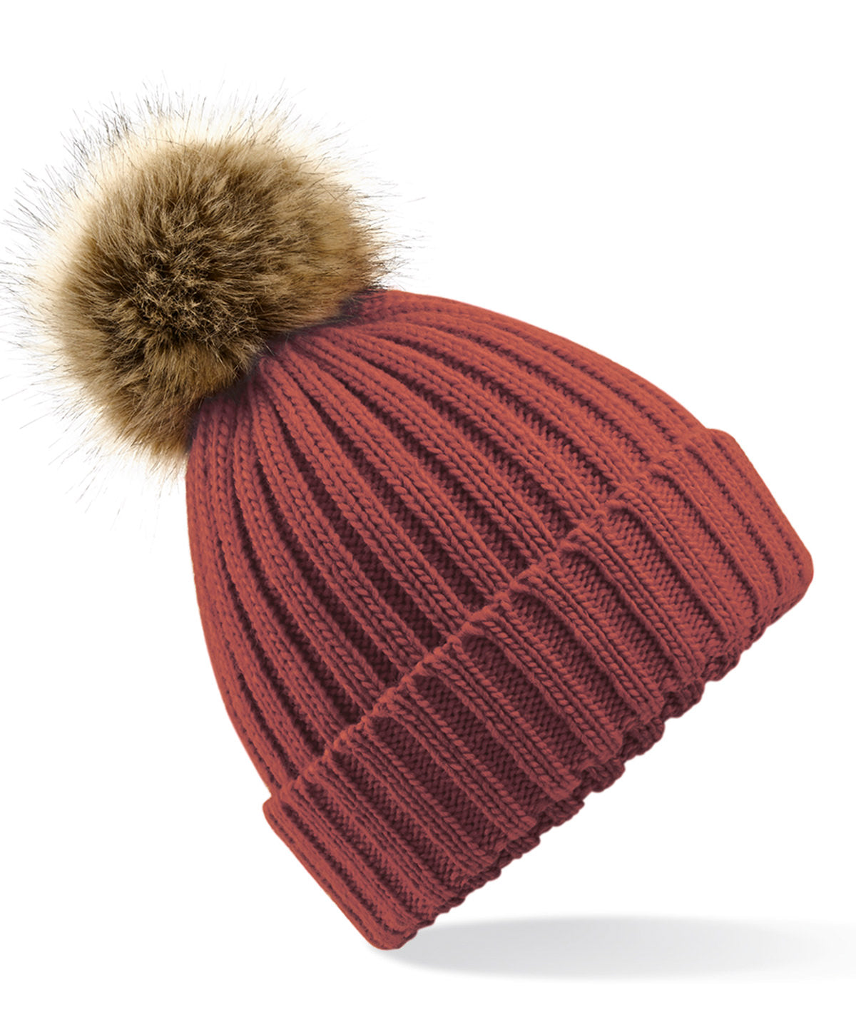 Beanies - Biscuit Orange Rust One size