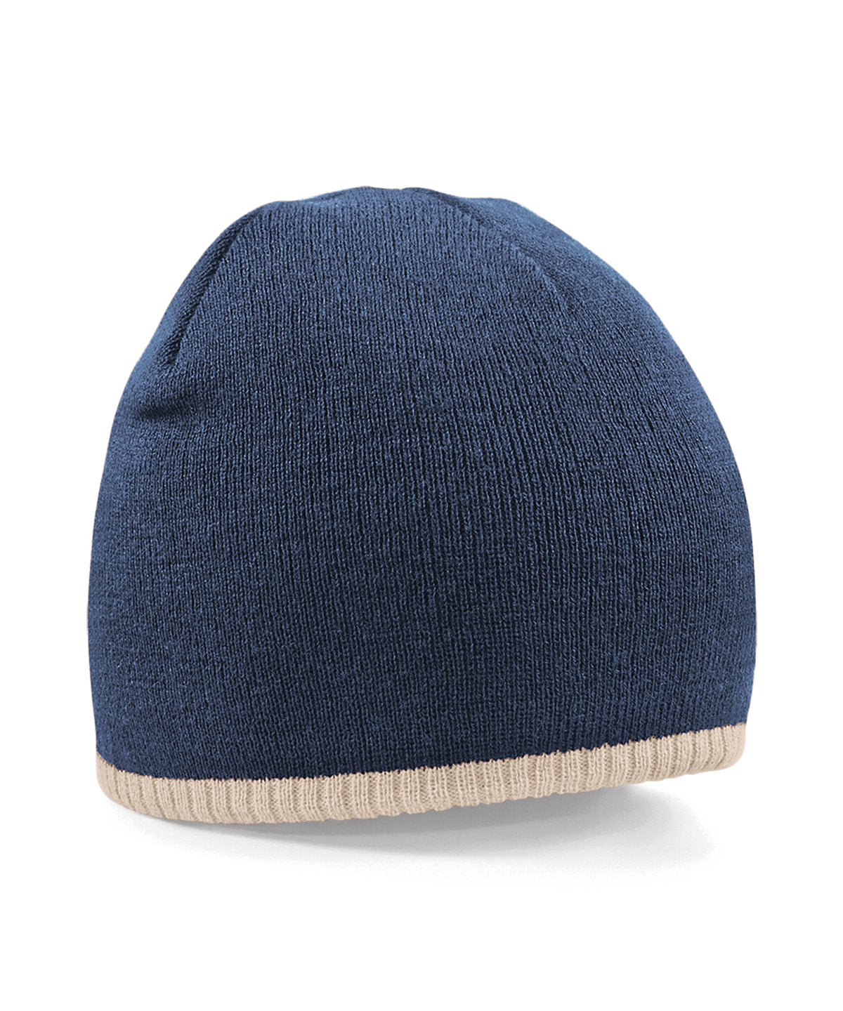 Beanies - Tvåtonad Pull-on-Hatt