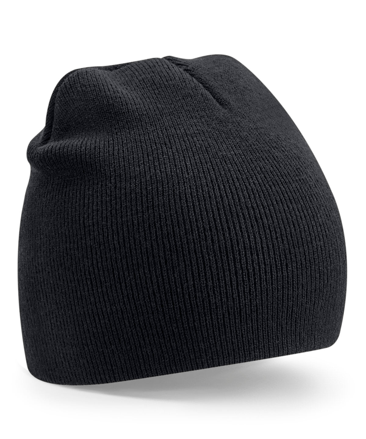 Beanies - Återvunnen original pull-on mössa Black One size