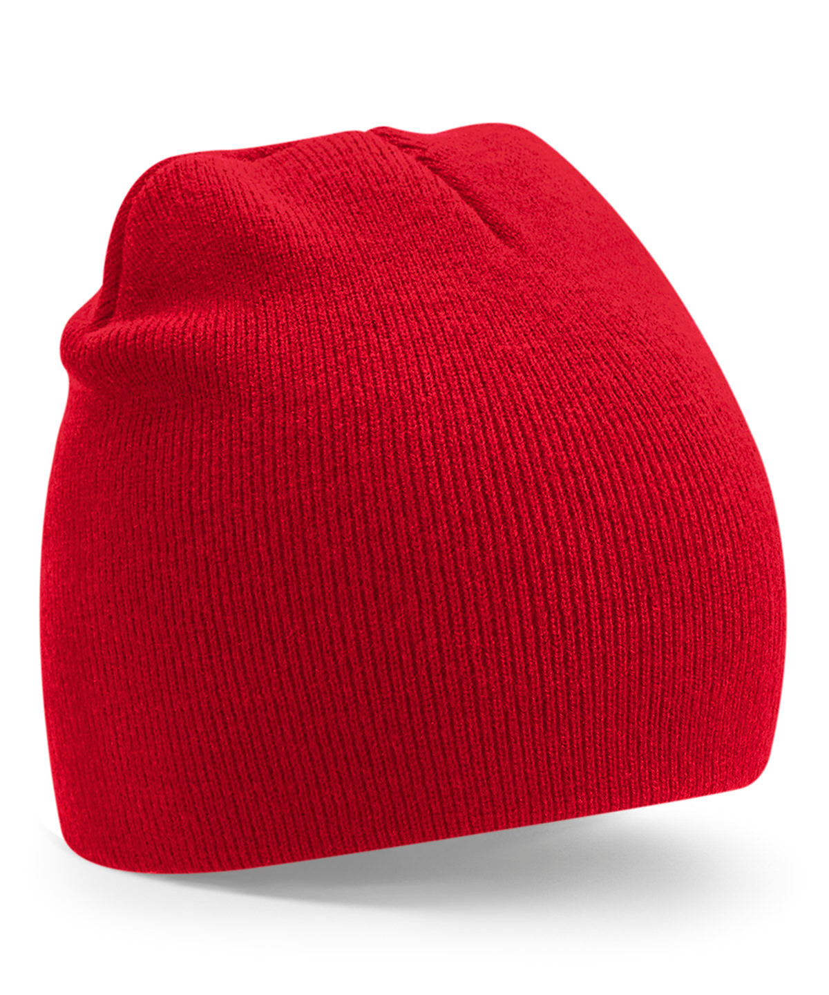 Beanies - Återvunnen original pull-on mössa Classic Red One size