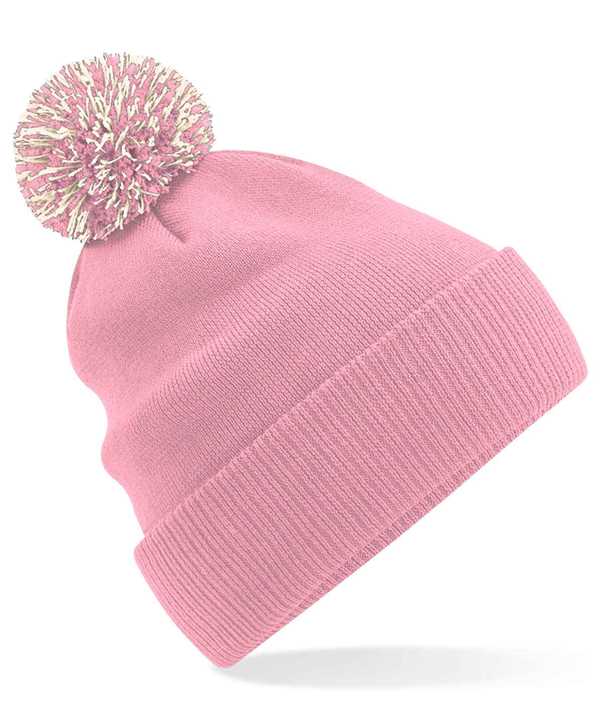 Beanies - Snowstar beanie Dusky Pink Off White One size