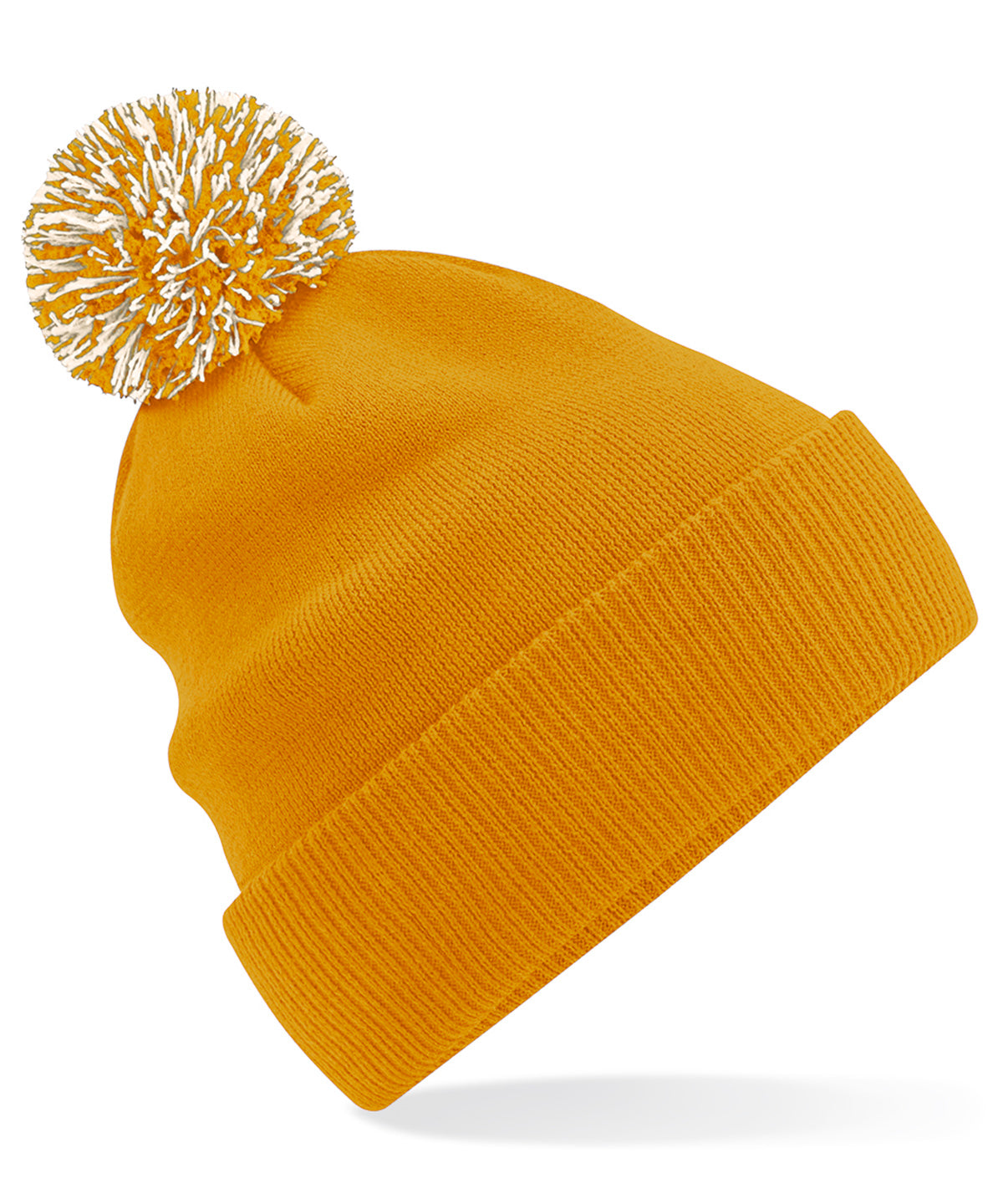 Beanies - Snowstar beanie Mustard Off White One size