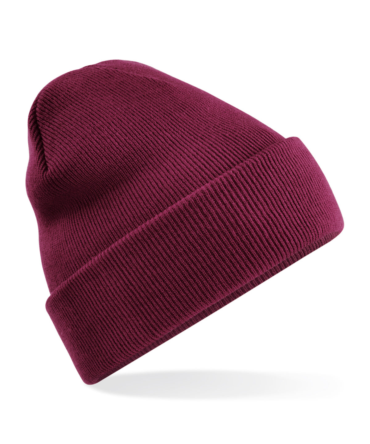 Beanies - Original Cuffed Beanie Burgundy One size