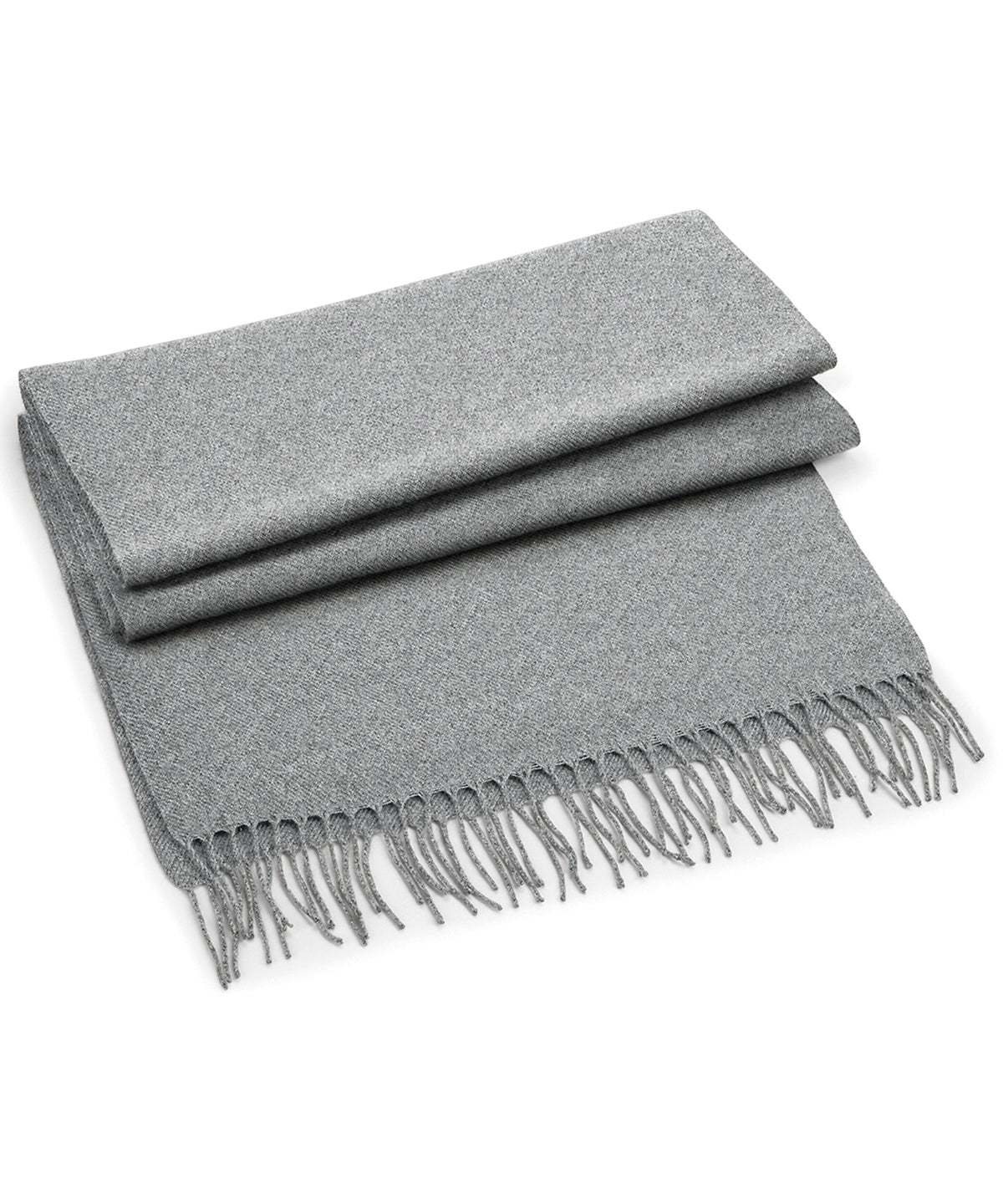 Scarves - Klassisk vävd sjal Heather Grey One size