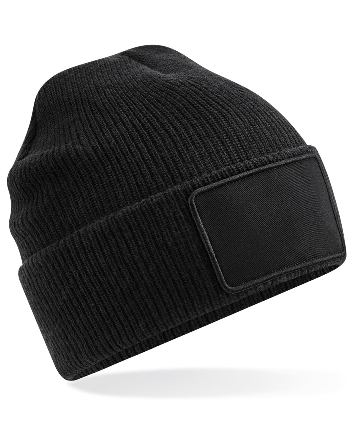 Beanies - Thinsulate Mössa med Avtagbar Patch Black One size