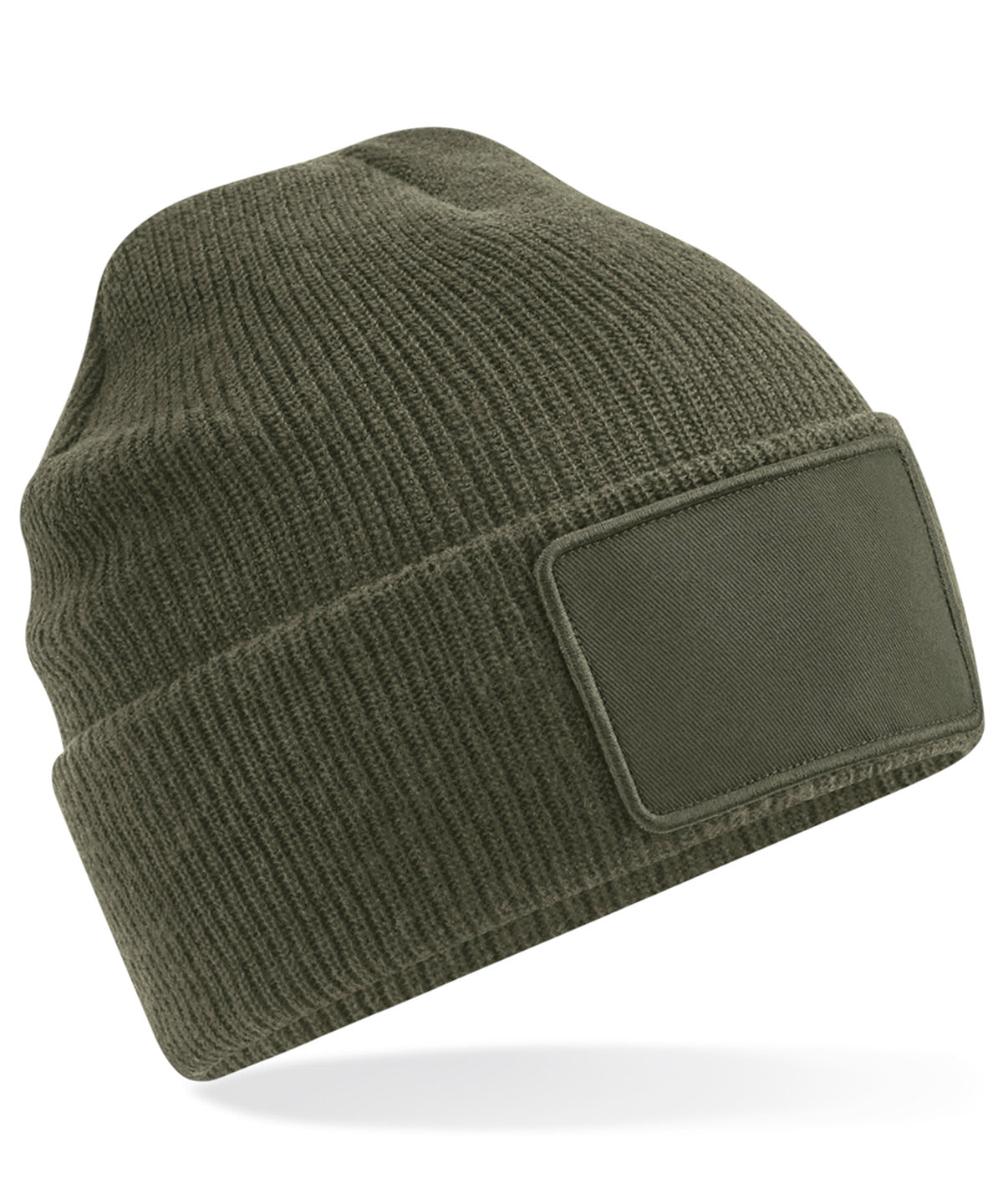 Beanies - Thinsulate Mössa med Avtagbar Patch Military Green One size