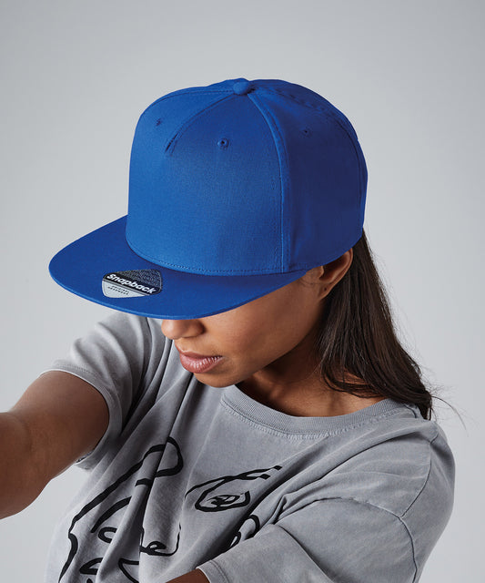 Caps - Fem-panel snapback keps för rappare