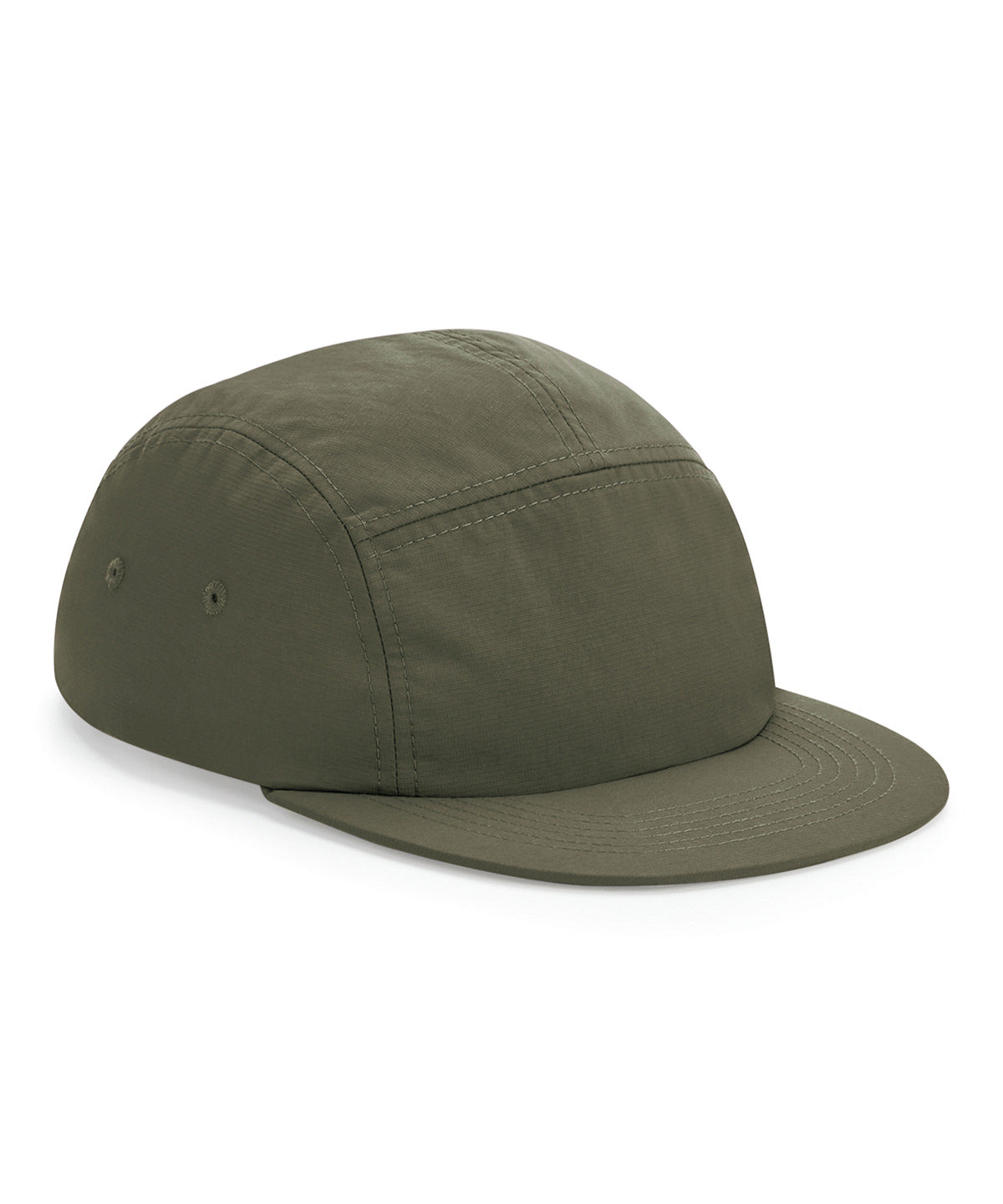 Caps - Funktionell och Stilren 5-Panel Camper Keps för Utomhusäventyr Olive Green One size