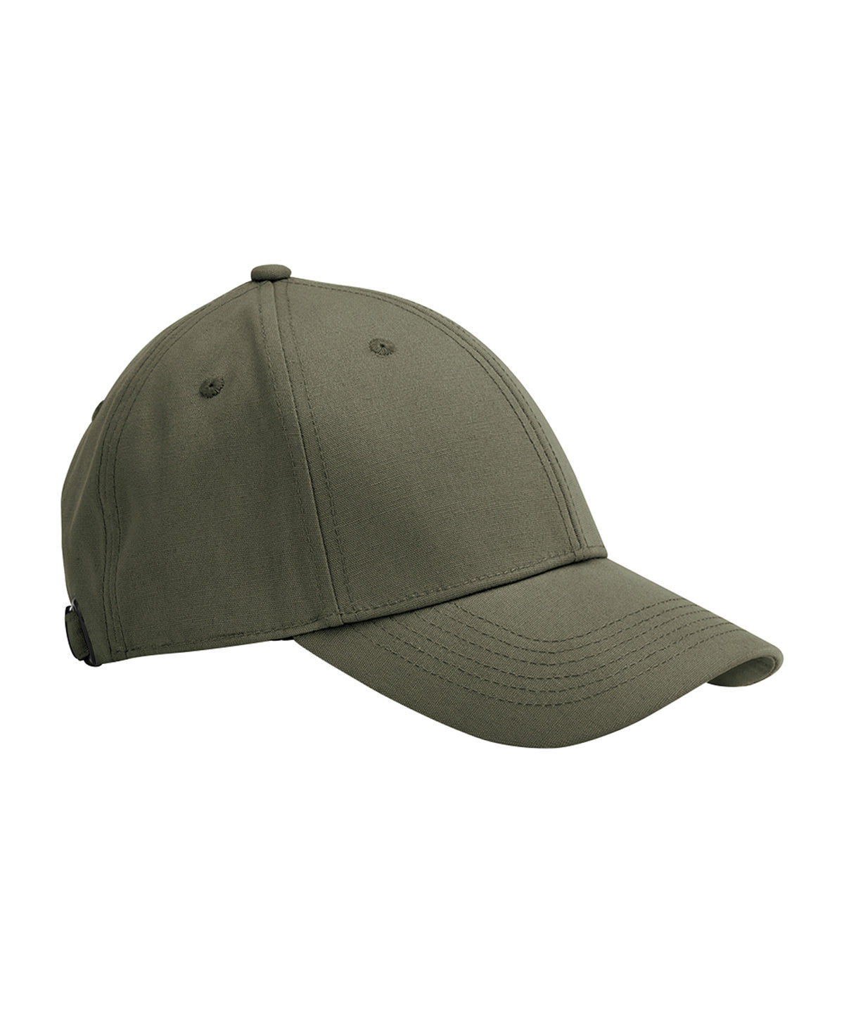 Caps - Ekologisk Bomullscanvas Keps Olive Green One size