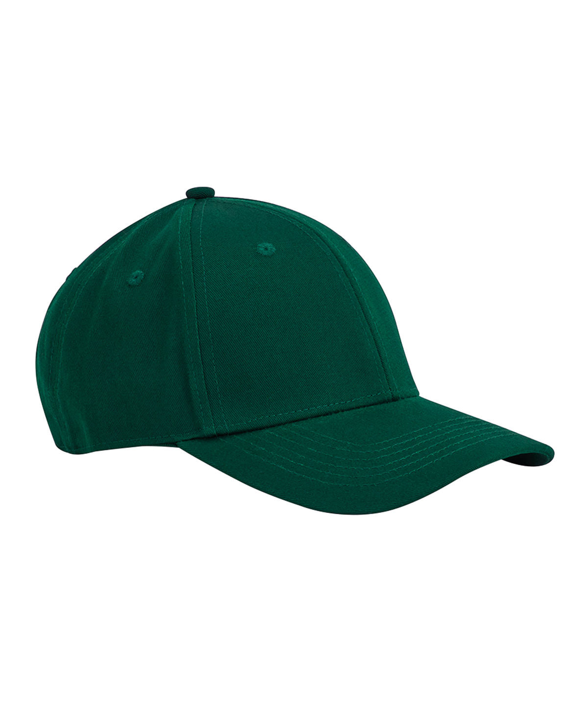 Caps - EarthAware Klassisk Ekologisk Bomull 6-Panel Keps Bottle Green One size