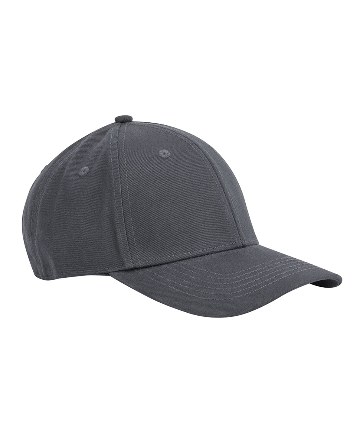 Caps - EarthAware Klassisk Ekologisk Bomull 6-Panel Keps Graphite Grey One size