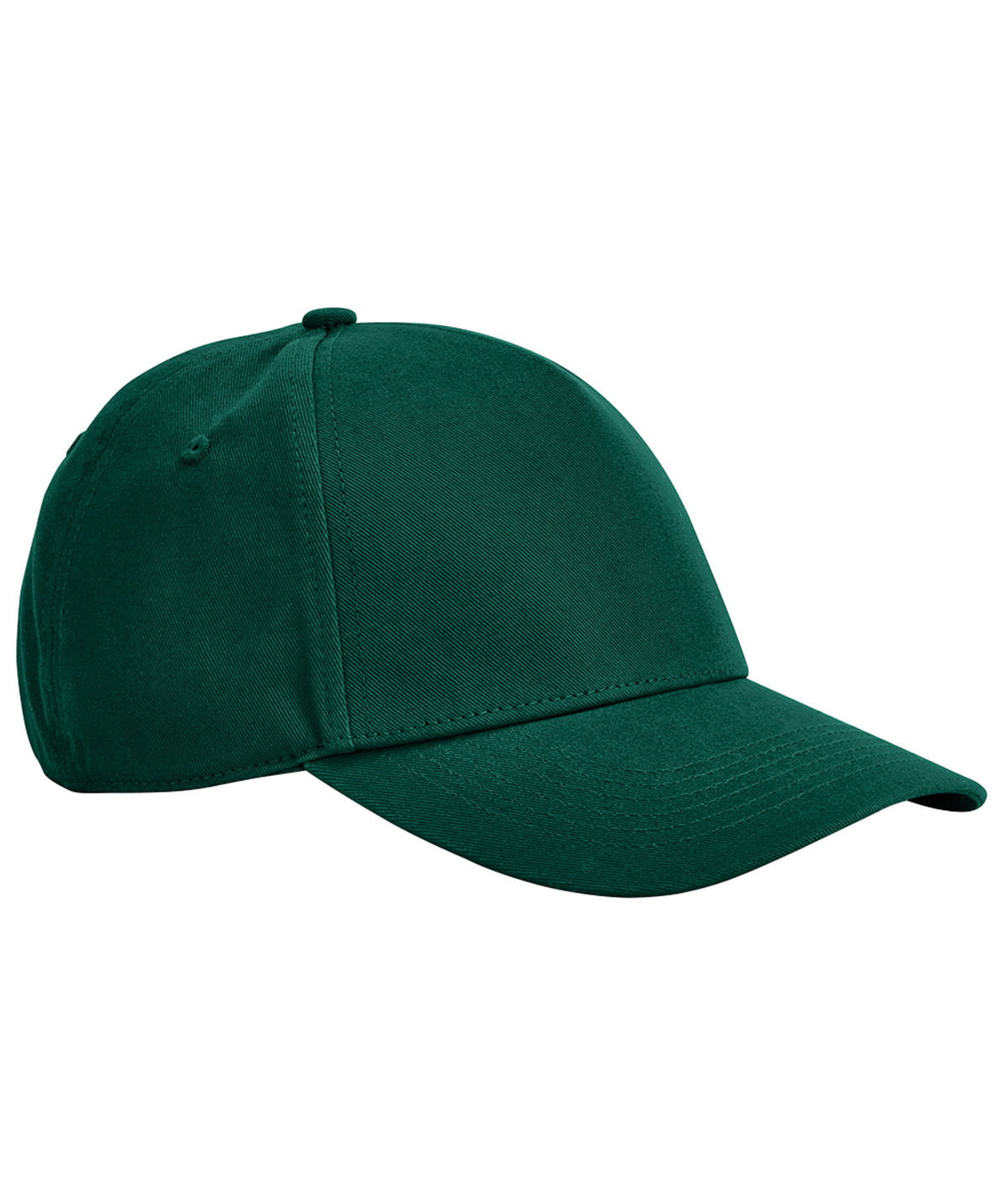 Caps - EarthAware Klassisk Ekologisk Bomull 5-Panel Keps Bottle Green One size