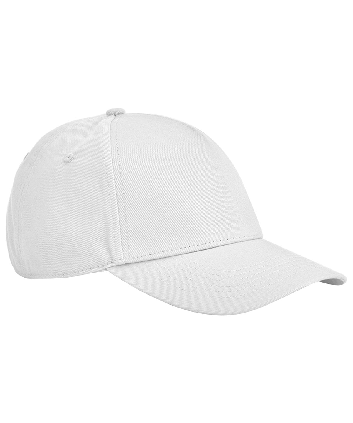 Caps - EarthAware Klassisk Ekologisk Bomull 5-Panel Keps White One size