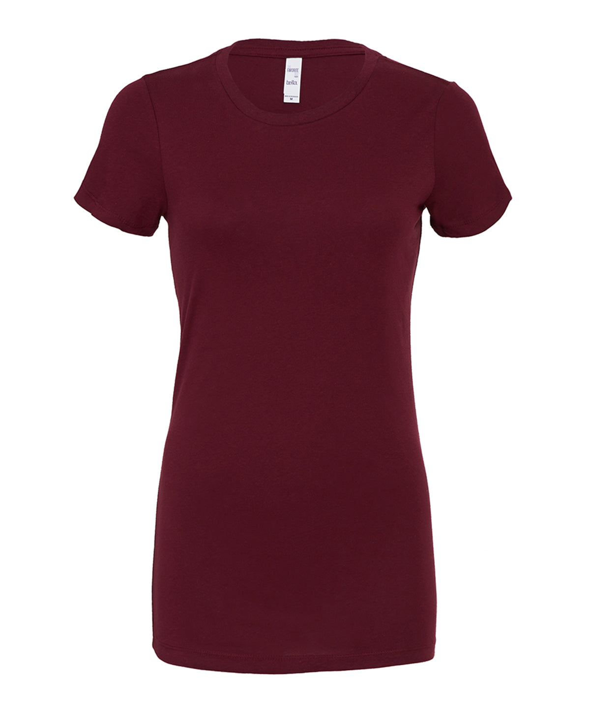 T-Shirts - Favorit-t-shirten för damer Maroon