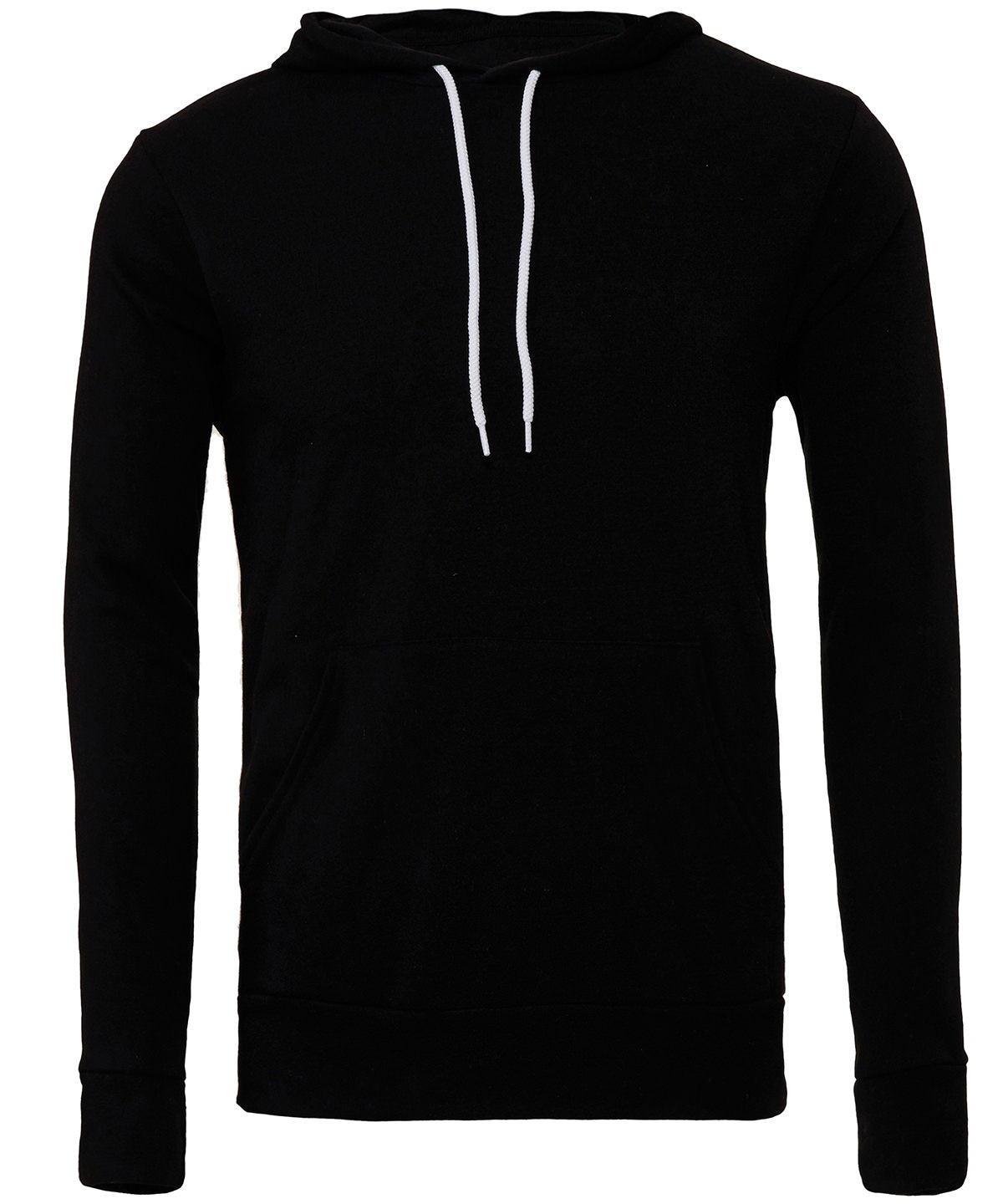 Hoodies - Unisex polycotton fleece hoodie för mysig komfort Black