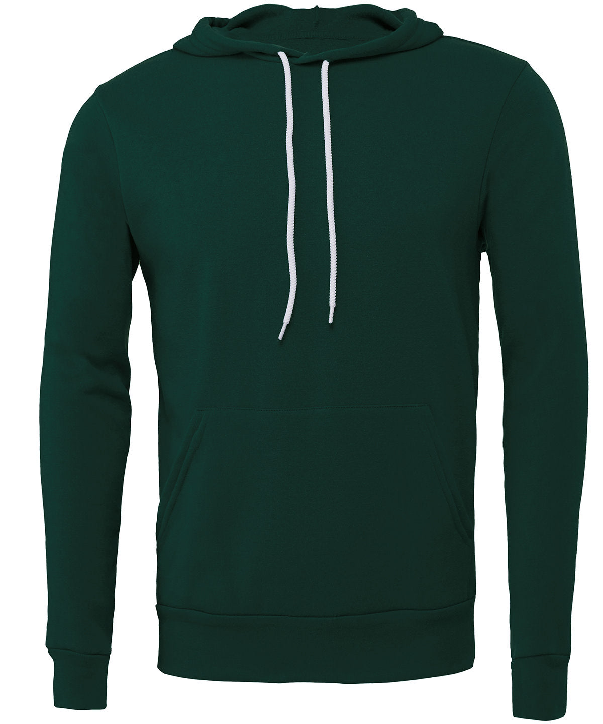 Hoodies - Unisex polycotton fleece hoodie för mysig komfort Forest