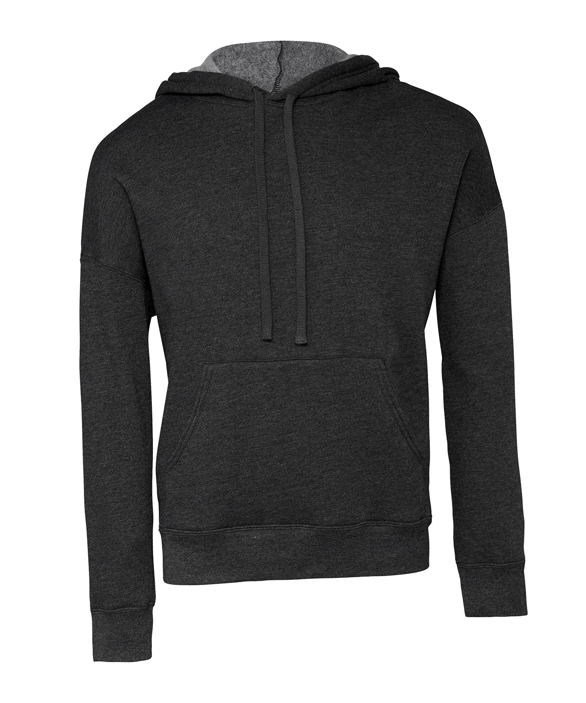 Hoodies - Unisex Svampfleecepullover Hoodie Dark Grey Heather