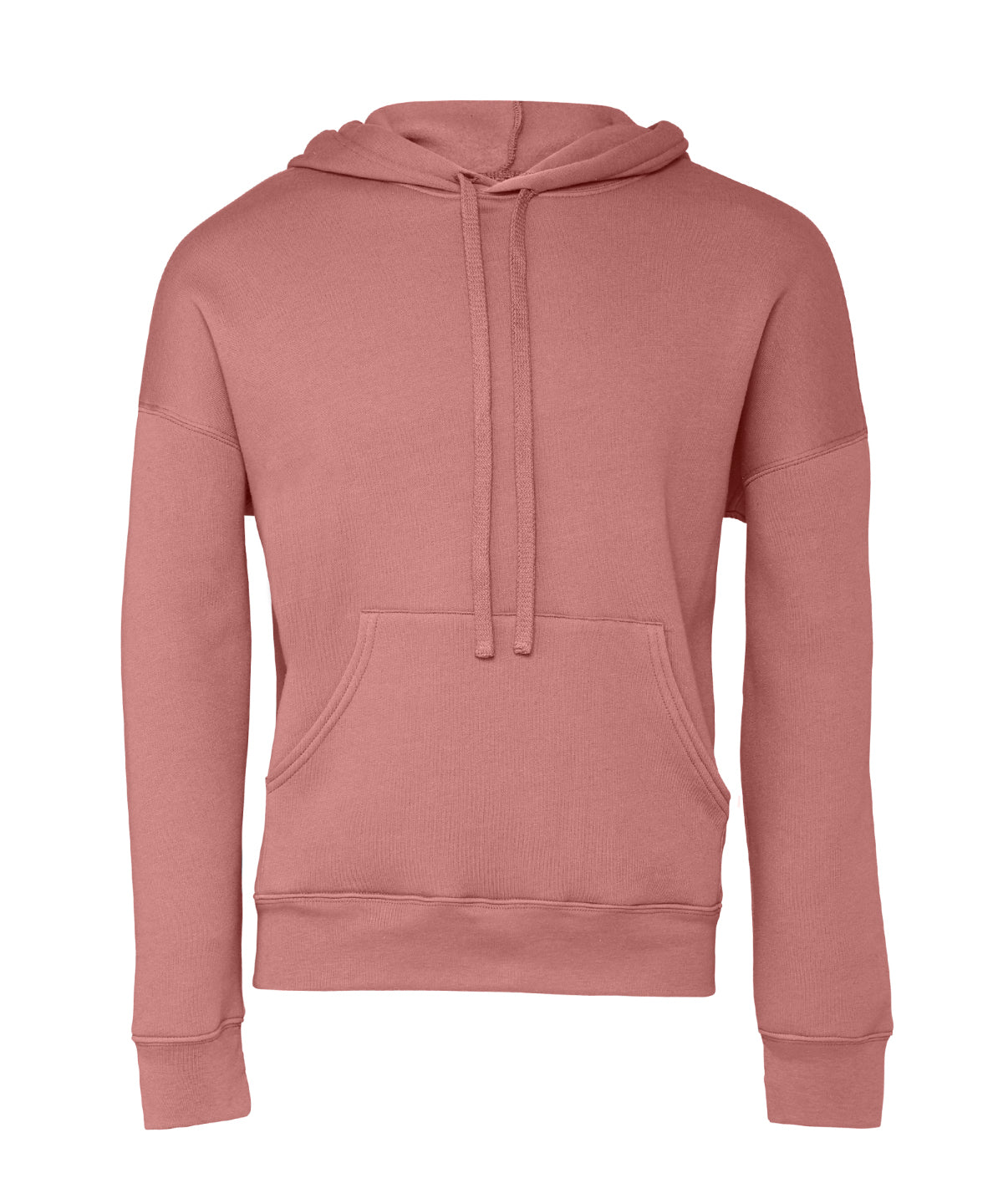 Hoodies - Unisex Svampfleecepullover Hoodie Mauve