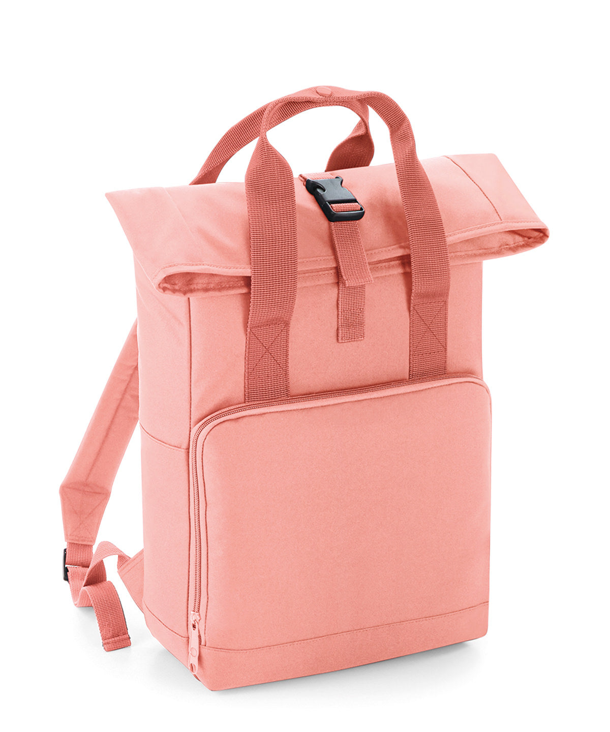 Bags - Tvåhands rulltoppryggsäck Blush Pink One size