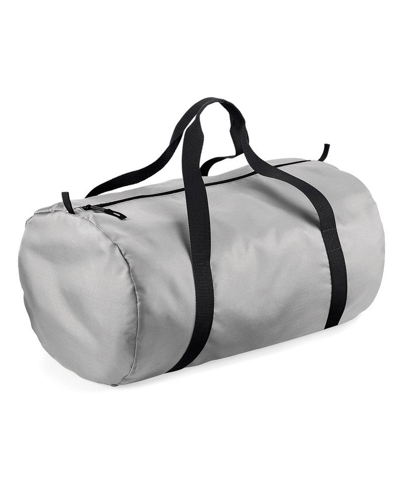 Bags - Packbar och Stilren Fatbag för Alla Tillfällen Silver Black One size