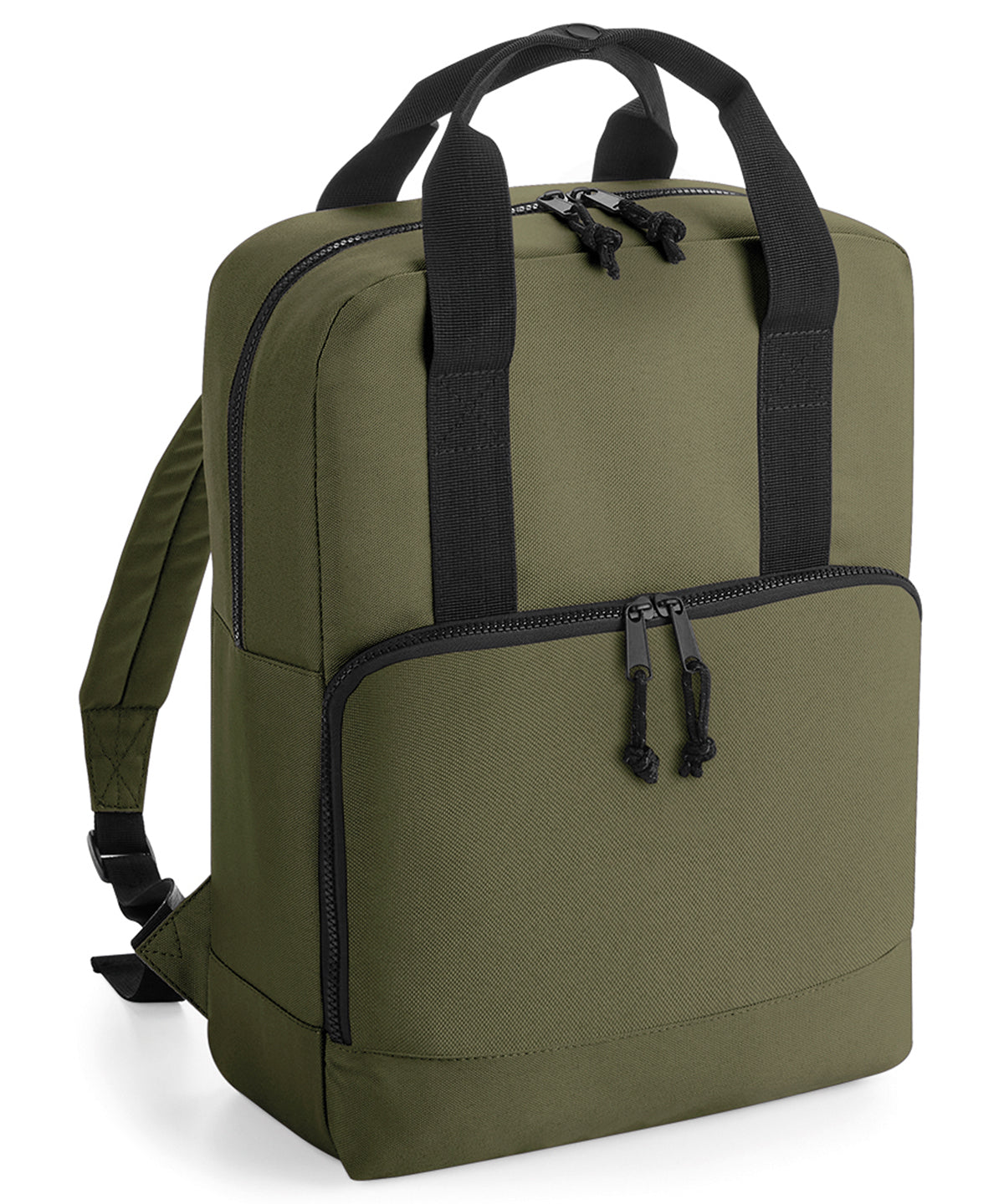 Bags - Kylryggsäck i Återvunnen Polyester Military Green One size