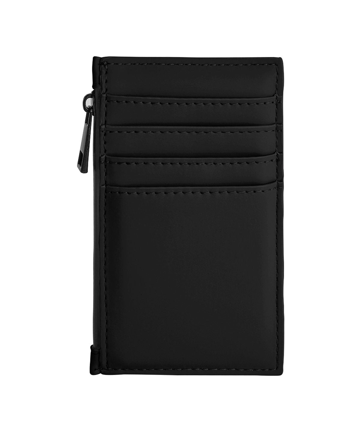 Wallets - Elegant och Praktisk Kortfodral i Matt PU Black One size