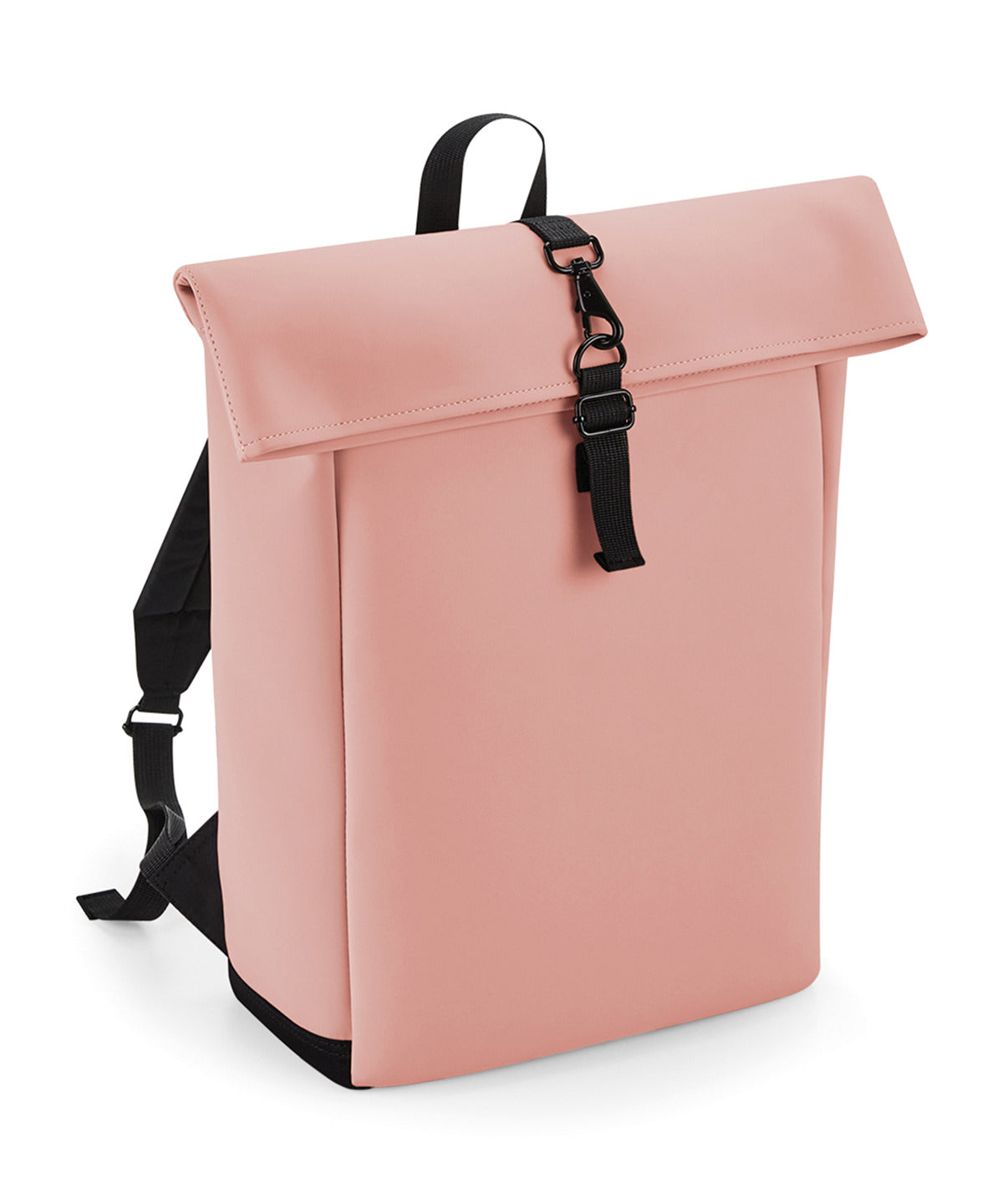 Bags - Rulltoppsryggsäck för Moderna Pendlare och Äventyrare Nude Pink One size