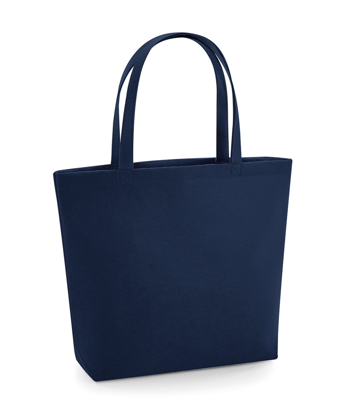 Bags - Felt Shopparväska Navy One size