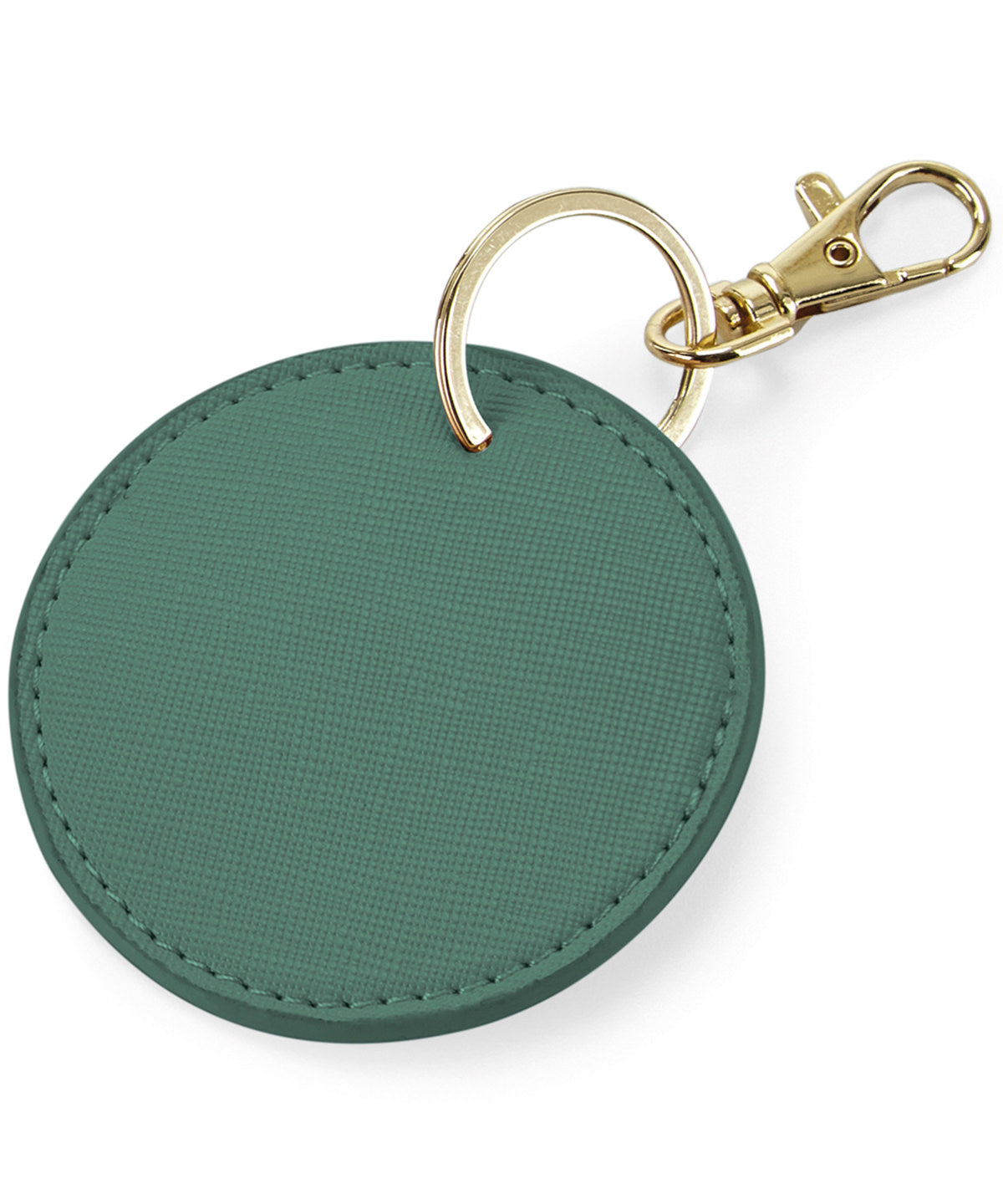 Keyrings - Exklusiv Nyckelklämma i Cirkulär Design Sage Green One size