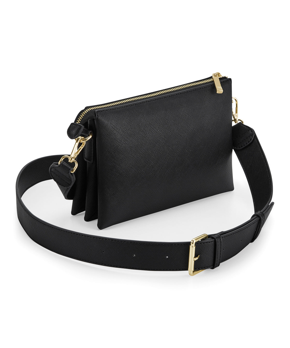 Bags - Mjuk Cross-Body Väska Black One size