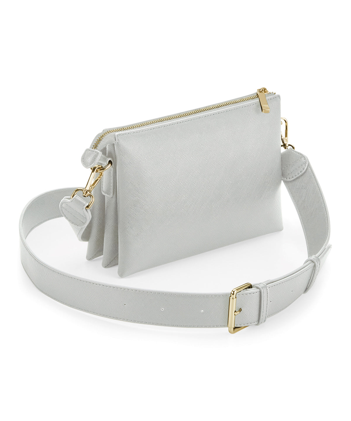 Bags - Mjuk Cross-Body Väska Soft Grey One size