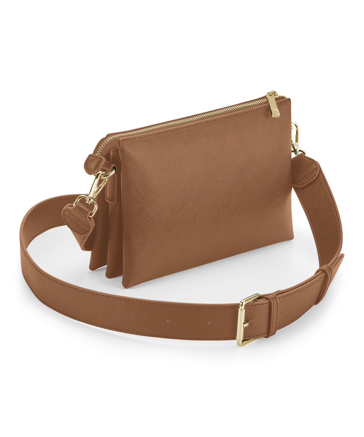 Bags - Mjuk Cross-Body Väska Tan One size