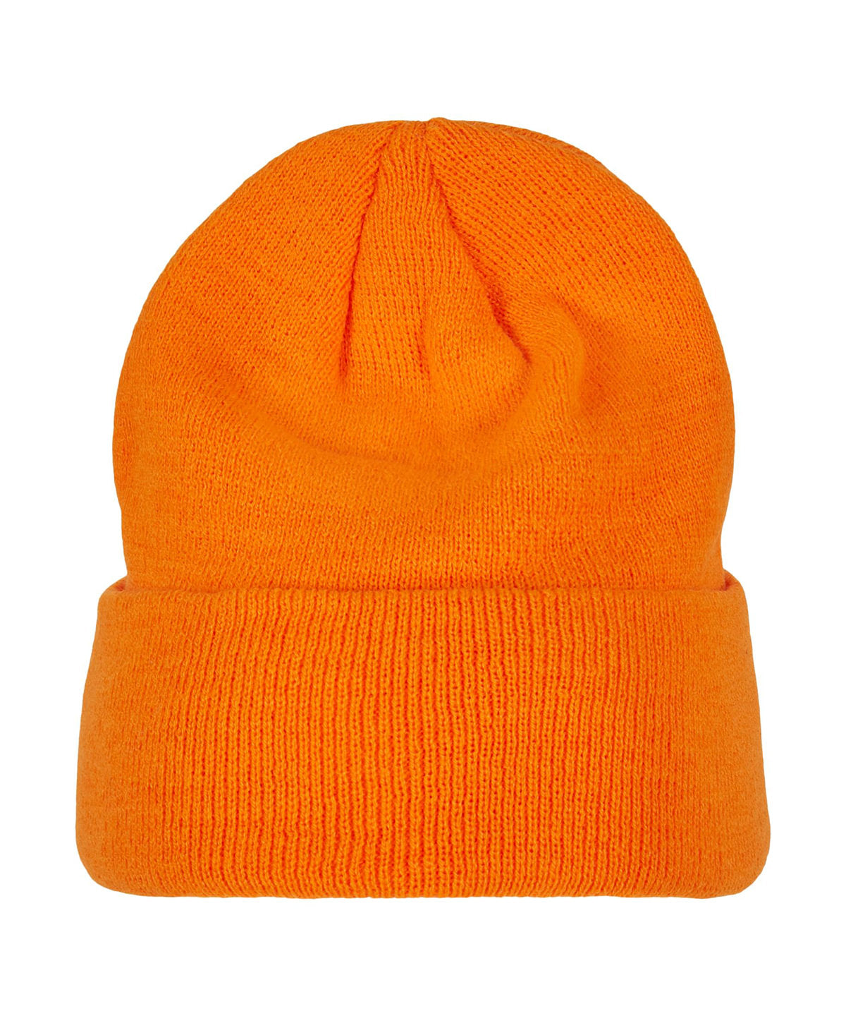 Beanies - Tjocka Stickade Beanie Orange One size