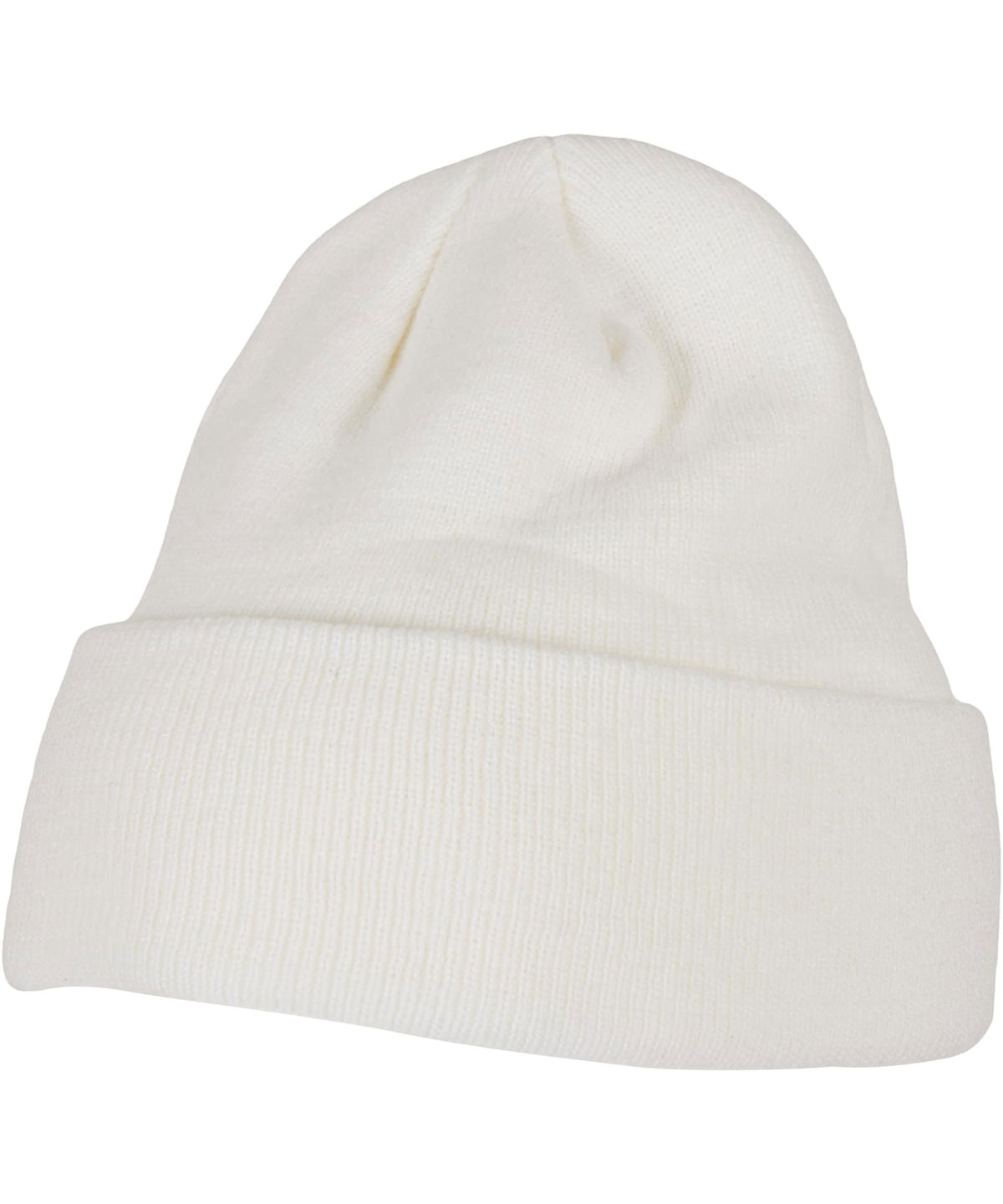 Beanies - Tjocka Stickade Beanie White One size